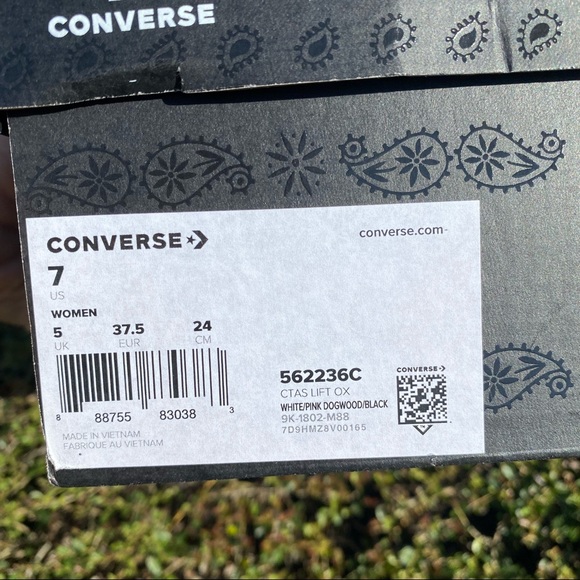 Converse X Miley Cyrus Chuck Taylor All Star Sz 7 - Picture 11 of 11